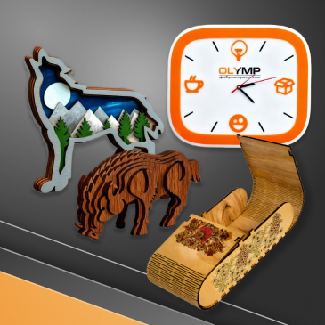 Сувениры из дерева